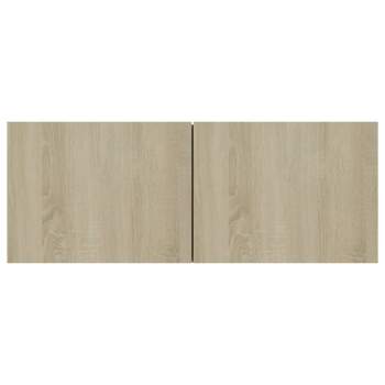  TV-Schrank Sonoma-Eiche 80x30x30 cm Holzwerkstoff