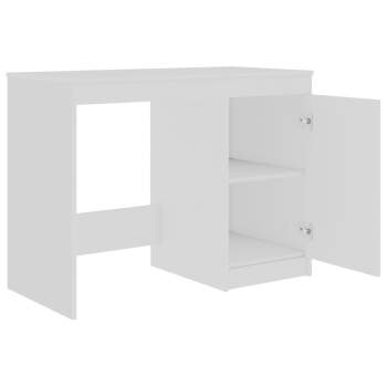  Schreibtisch Weiß 100×50×76 cm Holzwerkstoff