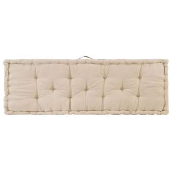  Palettenauflagen 2 Stk. Baumwolle Beige