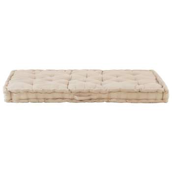  Palettenauflagen 2 Stk. Baumwolle Beige