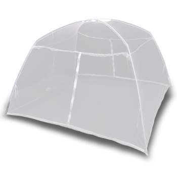  Campingzelt 200×150×145 cm Fiberglas Weiß