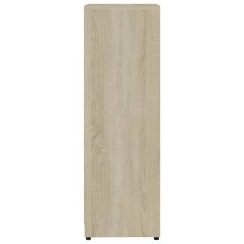  Badezimmerschrank Sonoma-Eiche 30x30x95 cm Holzwerkstoff