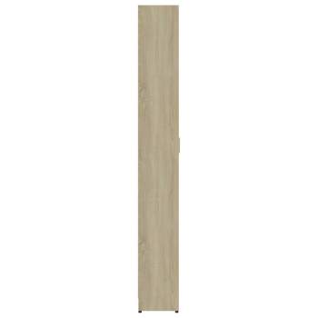  Garderobenschrank Sonoma-Eiche 55x25x189 cm Holzwerkstoff