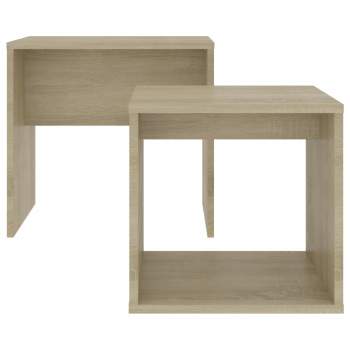  Couchtisch-Set Sonoma-Eiche 48 x 30 x 45 cm Holzwerkstoff