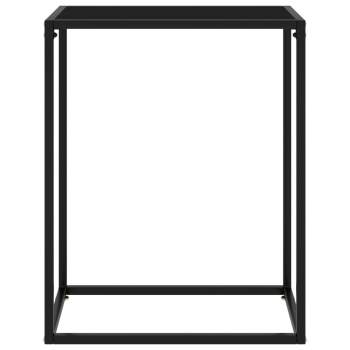  Konsolentisch Schwarz 60x35x75 cm Hartglas