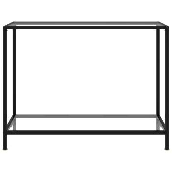 Preview:  Konsolentisch Transparent 100x35x75 cm Hartglas