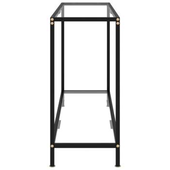  Konsolentisch Transparent 120x35x75 cm Hartglas