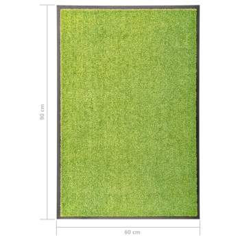  Fußmatte Waschbar Grün 60x90 cm 
