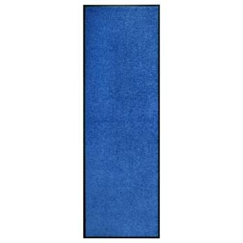  Fußmatte Waschbar Blau 60x180 cm