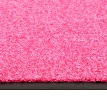  Fußmatte Waschbar Rosa 60x90 cm 