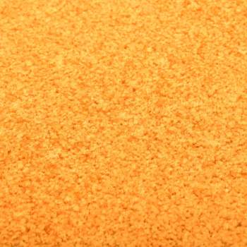  Fußmatte Waschbar Orange 90x120 cm 