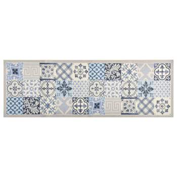  Küchenbodenmatte Waschbar Mosaik 45x150 cm  