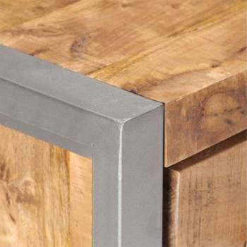 Preview:  Sideboard 60x35x70 cm Raues Mangoholz