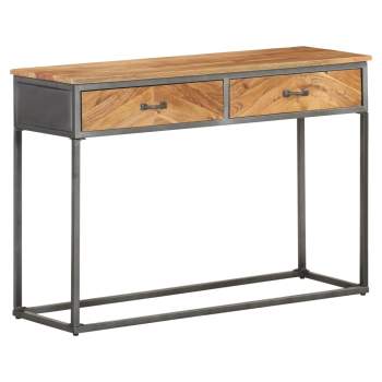  Konsolentisch 110x35x75 cm Akazie Massivholz