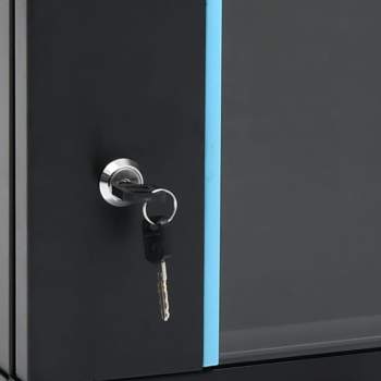 Preview:  12U Netzwerkschrank Wandmontage 19" IP20 600x600x640 mm