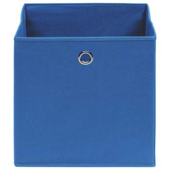  Aufbewahrungsboxen 10 Stk. Vliesstoff 28x28x28 cm Blau