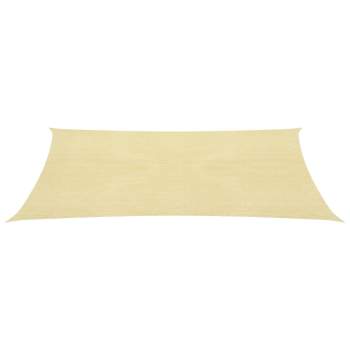  Sonnensegel 160 g/m² Beige 2x4,5 m HDPE