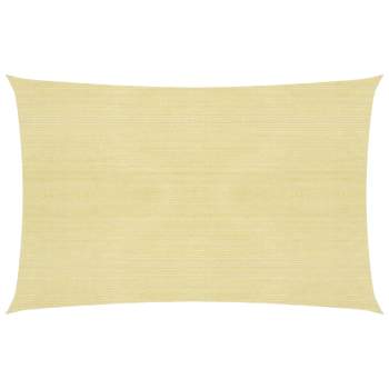  Sonnensegel 160 g/m² Beige 3x4,5 m HDPE  