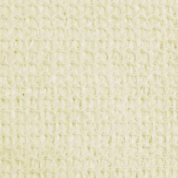  Sonnensegel 160 g/m² Creme 2,5x2,5 m HDPE