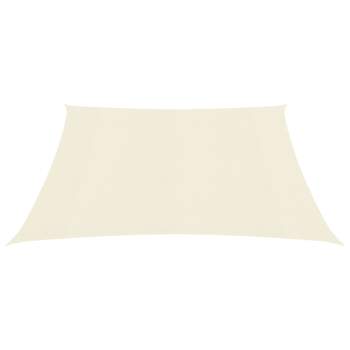  Sonnensegel 160 g/m² Creme 2,5x2,5 m HDPE