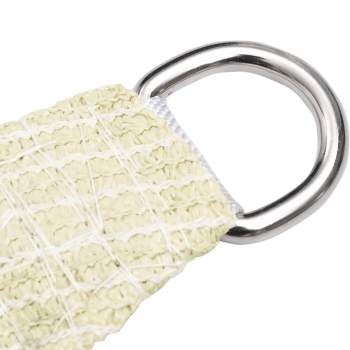  Sonnensegel 160 g/m² Creme 2,5x2,5 m HDPE