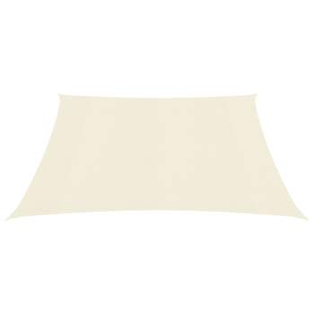  Sonnensegel 160 g/m² Creme 5x5 m HDPE