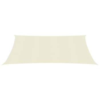  Sonnensegel 160 g/m² Creme 3x4,5 m HDPE   