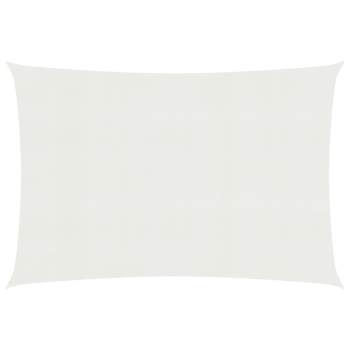  Sonnensegel 160 g/m² Weiß 2,5x4,5 m HDPE 