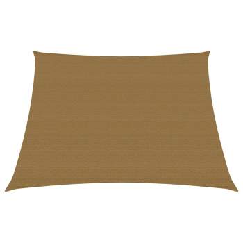  Sonnensegel 160 g/m² Taupe 3/4x3 m HDPE 