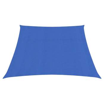 Sonnensegel 160 g/m² Blau 3/4x2 m HDPE 