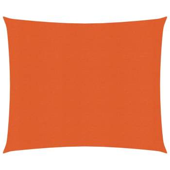 Sonnensegel 160 g/m² Orange 3,6x3,6 m HDPE