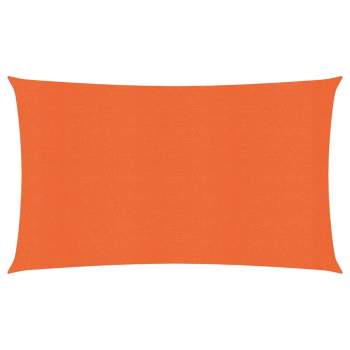  Sonnensegel 160 g/m² Orange 2x5 m HDPE