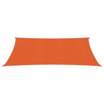 Preview: Sonnensegel 160 g/m² Orange 2,5x4 m HDPE