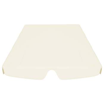  Ersatzdach für Hollywoodschaukel Creme 150/130x105/70 cm