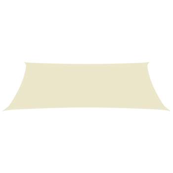  Sonnensegel Oxford-Gewebe Rechteckig 2x5 m Creme