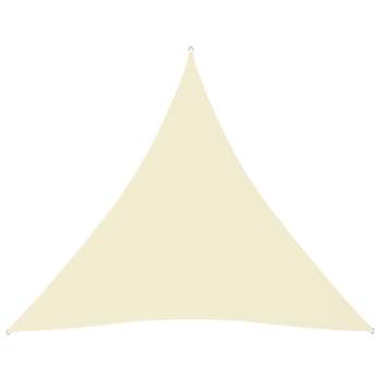  Sonnensegel Oxford-Gewebe Dreieckig 4,5x4,5x4,5 m Creme