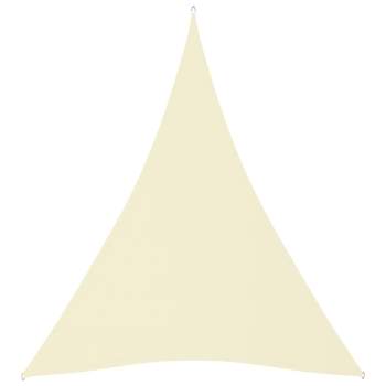  Sonnensegel Oxford-Gewebe Dreieckig 5x6x6 m Creme