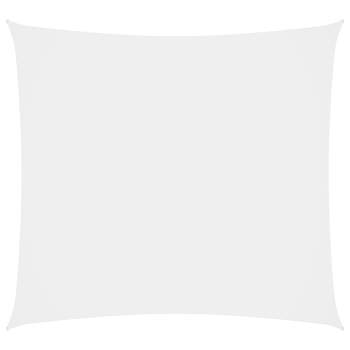  Sonnensegel Oxford-Gewebe Quadratisch 3x3 m Weiß