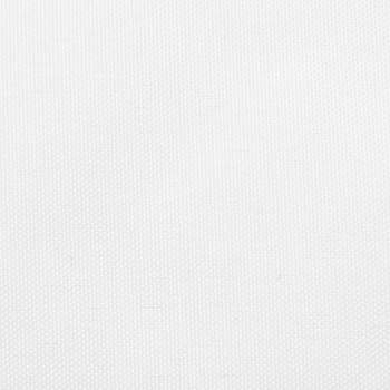  Sonnensegel Oxford Gewebe Quadratisch 3,6x3,6 m Weiß