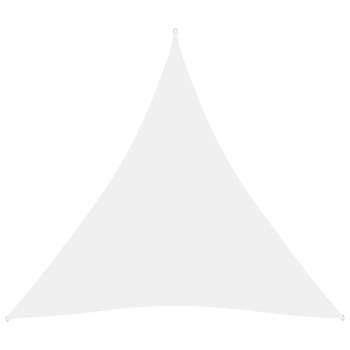  Sonnensegel Oxford-Gewebe Dreieckig 3,6x3,6x3,6 m Weiß