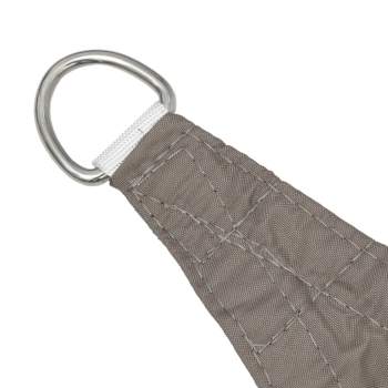  Sonnensegel Oxford-Gewebe Quadratisch 7x7 m Taupe