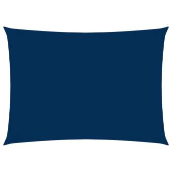  Sonnensegel Oxford-Gewebe Rechteckig 5x7 m Blau
