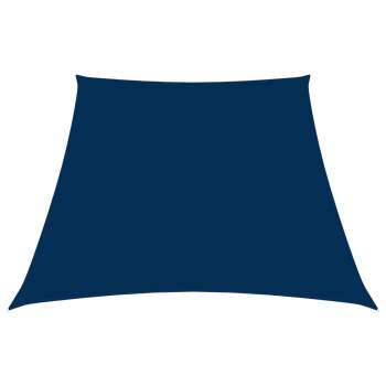  Sonnensegel Oxford-Gewebe Trapezförmig 2/4x3 m Blau