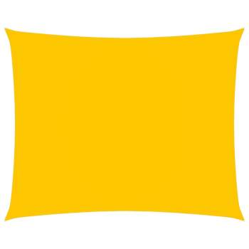  Sonnensegel Oxford-Gewebe Rechteckig 2x3 m Gelb