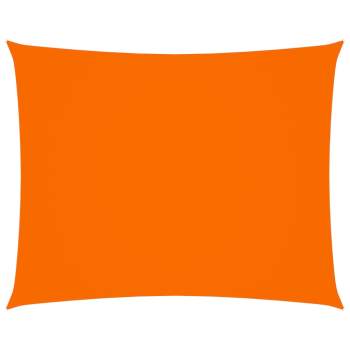  Sonnensegel Oxford-Gewebe Rechteckig 5x6 m Orange
