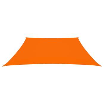  Sonnensegel Oxford-Gewebe Trapezförmig 2/4x3 m Orange