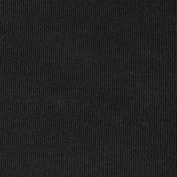  Sonnensegel Oxford-Gewebe Trapezförmig 2/4x3 m Schwarz