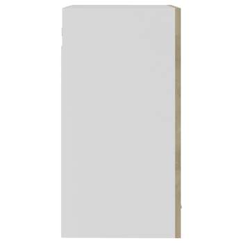 Hängeglasschrank Lyon Sonoma-Eiche 40x31x60 cm Holzwerkstoff