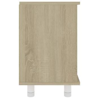  Badezimmerschrank Sonoma-Eiche 60x32x53,5 cm Holzwerkstoff