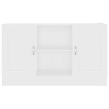  Sideboard Weiß 120x30,5x70 cm Holzwerkstoff